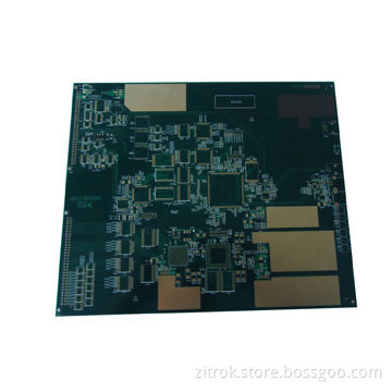 Multilayer PCB with 6 Layers, 0.2mm Minimum Drill Size and 0.12/0.12mm Width/Gap